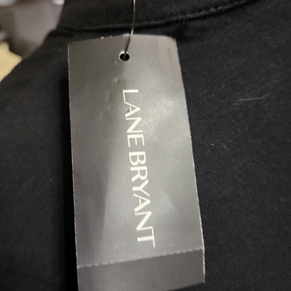 Lane Bryant black shorts romper - Picture 7 of 8